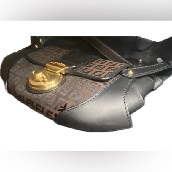 FENDI ❤️❤️ BORSA TUC ZUCCA SMALL SHOULDER BAG - Picture 6 of 14